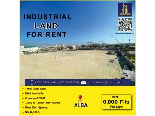 Industrial Land for Rent in Alba Near Highway 0.800 Fills