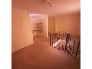 Commercial flat mezzanine for rent at Mahooz Zinj area