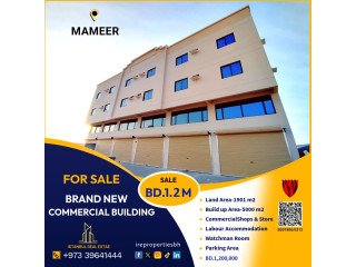 Brand New Commercial Building for Sale in Mameer BD.1,200,000/-