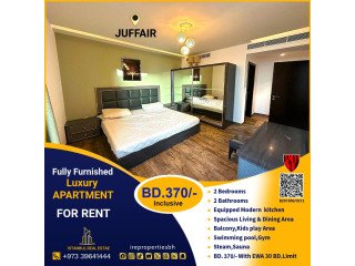 Fully Furnished Luxury Apartment for Rent in Juffair BD.370/- including EWA.