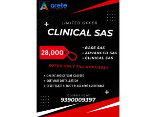 Clinical sas training and placements