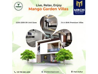 Luxury Villas In Kollur, Hyderabad