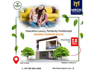 Villas in kollur | Hyderabad Homes