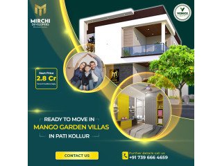 3 BHK Duplex Villas In Kollur | Hyderabad