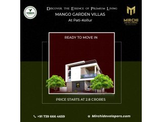 Villas in kollur | Hyderabad Villas