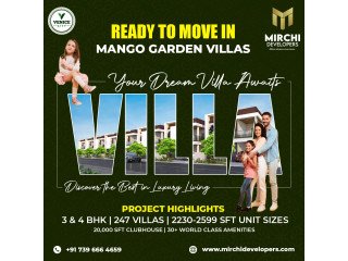 Mango Garden Villas | Luxury Villas in Kollur