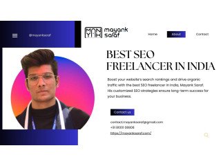 Best SEO Freelancer in India Mayank Saraf