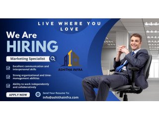 Hiring for Marketing Specialist