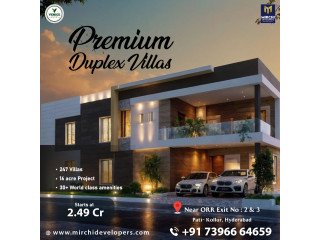 Premium Villa Projects Near ORR Exit 2 and 3