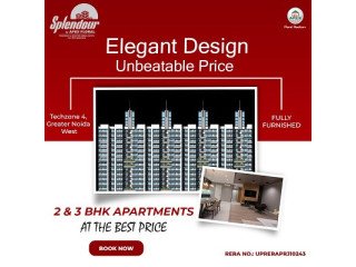 INR 7200000, 2 BR, 1061 Sq. Feet, Apex Splendour Super Luxury 2 &3 Bhk Apartments In Greater Noida