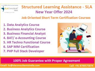 Best Data Analyst Course in Delhi, Microsoft Power BI, Free Python Machine Learning in Noida, 100% Job, SLA Consultants India,