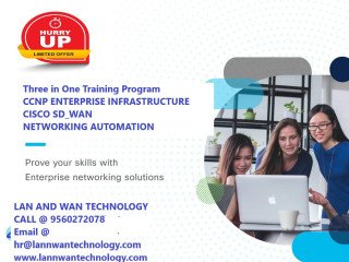 CCNP Enterprise Infrastructure, SD WAN and Networking Automation Training